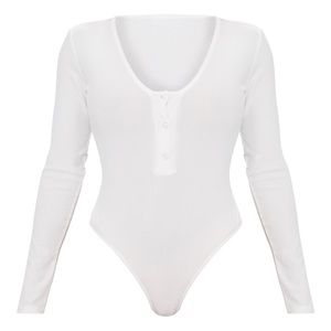 Never worn white bodysuit